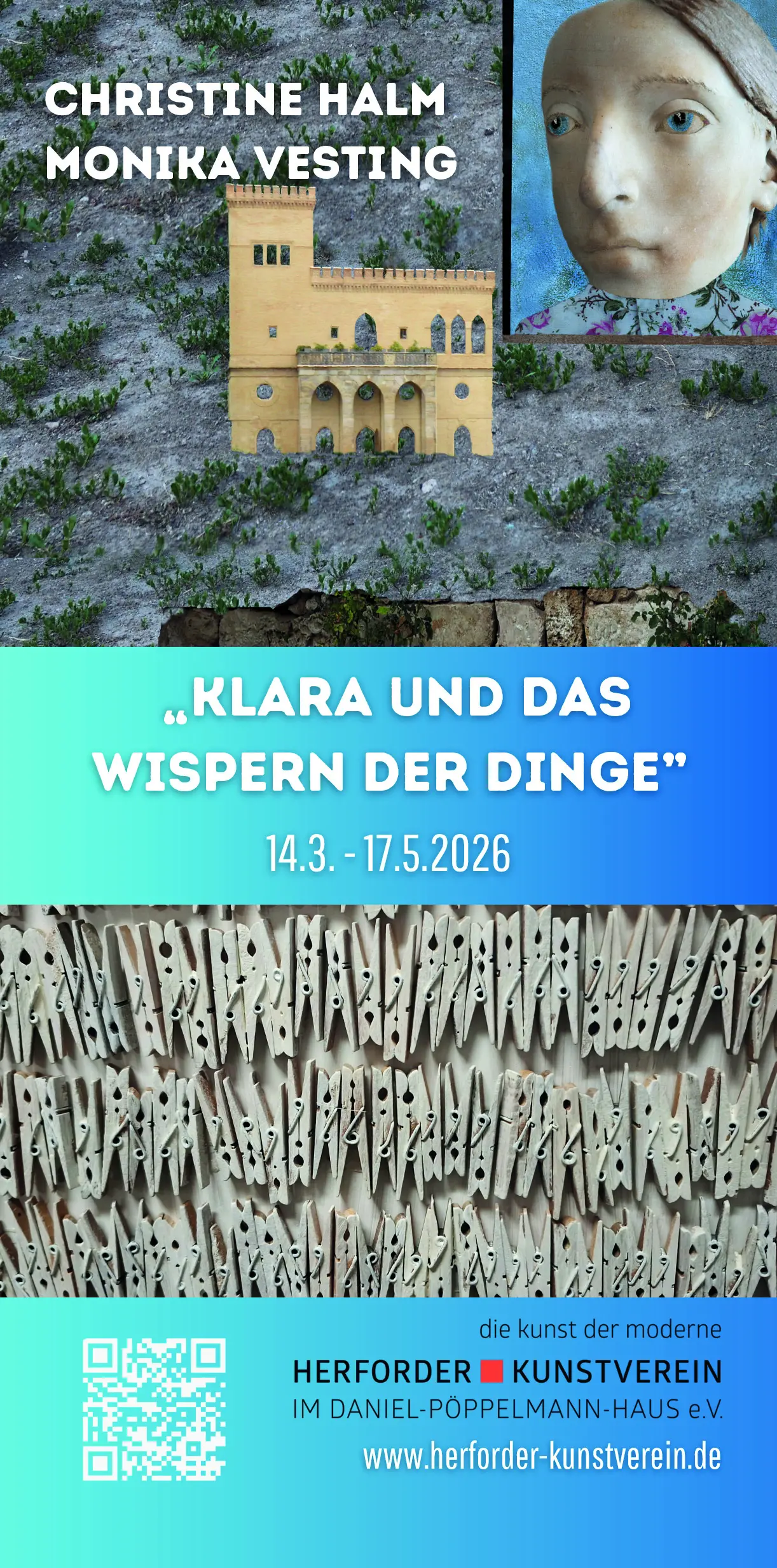 Titel des Flyers zur Ausstellung